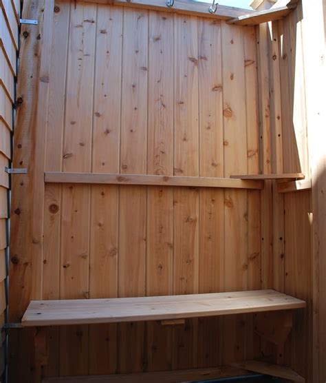Diy Cedar Shower Bench