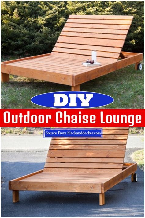 Diy Chaise Lounge