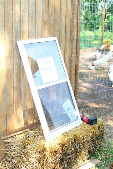 Diy Chicken Coop Window
