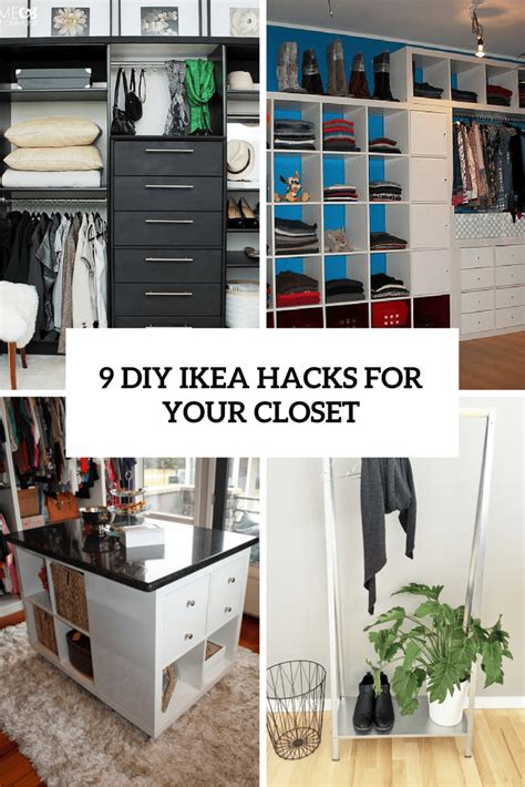 Diy Closet Ikea Hacks