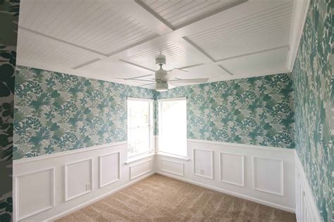 How to Install this Simple DIY Coffered Ceiling Design Abbotts At Home