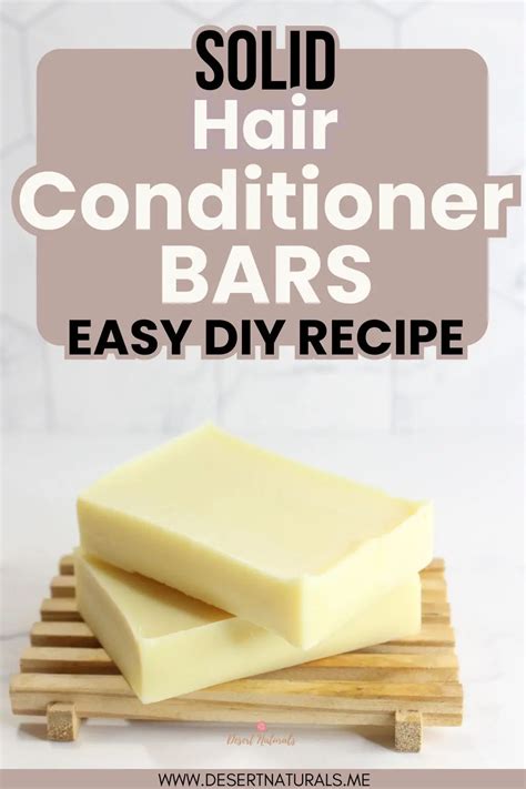Diy Conditioner Bar Without Lye