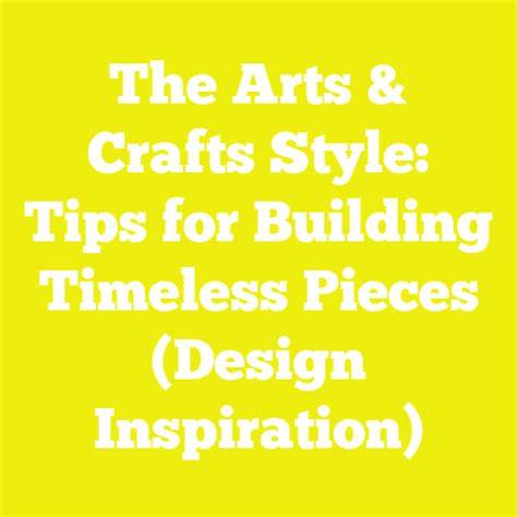 diy crafts tutorial tips style guide tips examples design