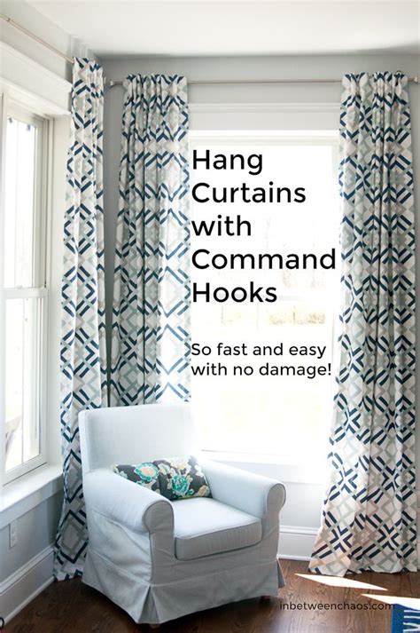 Diy Curtains With Command Hooks