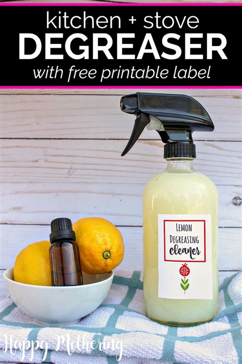 Diy Degreaser Kitchen