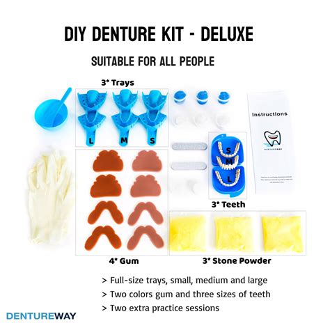Diy Denture Making Kit