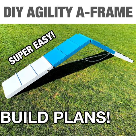 Diy Dog Agility A Frame