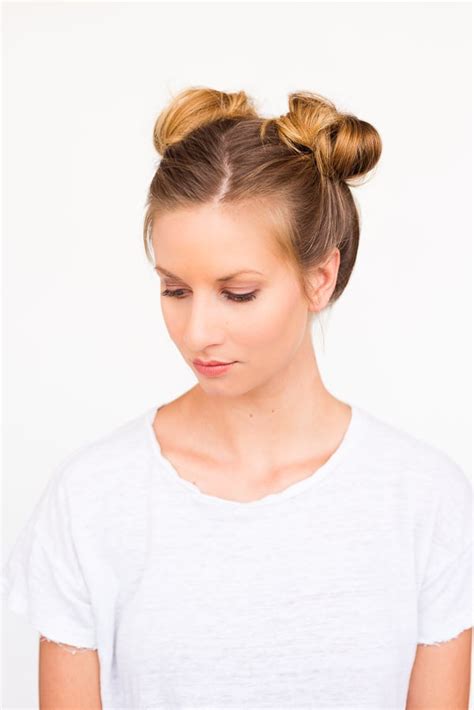 Diy Double Buns