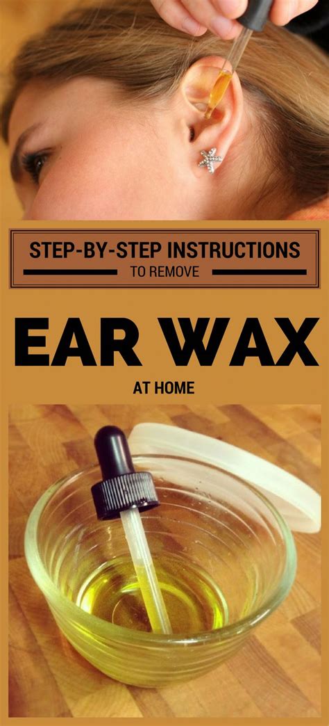 Vinegar and Rubbing Alcohol solution to Remove Earwax Ear wax, Ear