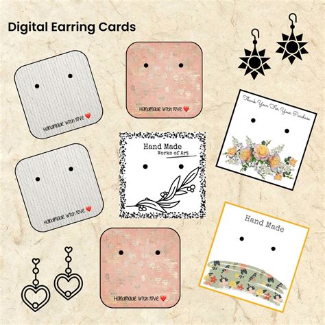 Diy Earring Printable Instructions