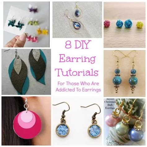 Diy Earring Tutorials