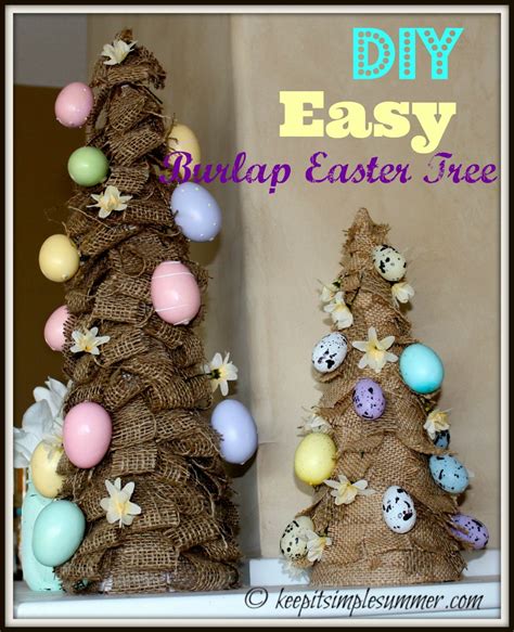 Diy Easter Tree