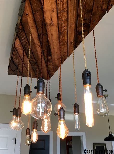 Industrial metal + oversized Edison bulb to cast warmth in