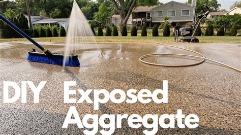 Diy Exposed Aggregate Concrete