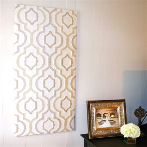 diy fabric covered wall panels
