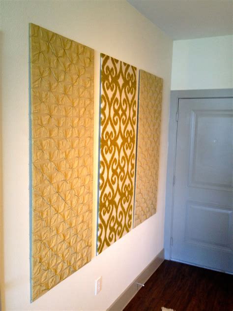 vyazma.info:diy fabric covered wall panels