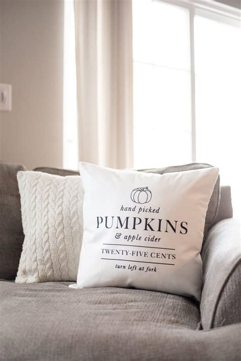 Diy Fall Pillow Covers