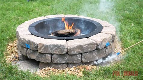 Diy Fire Pit With Air Flow