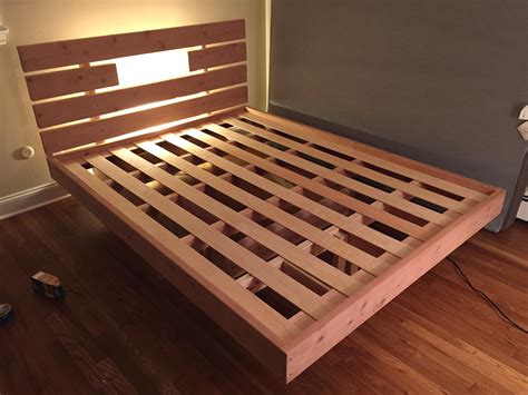 Diy Floating Bed King