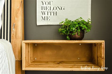 Diy Floating Bedside Tables