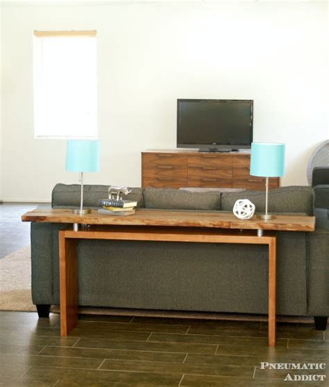 Diy Floating Console Table