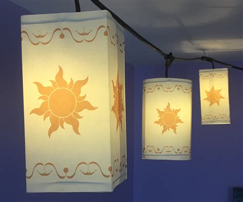 Diy Floating Lanterns From Tangled