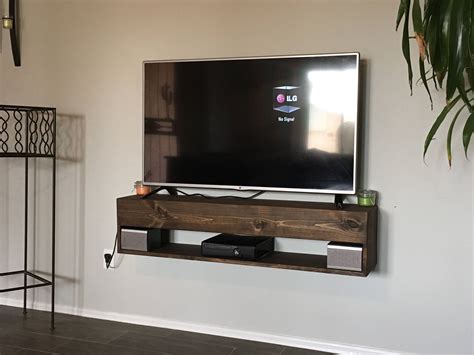 Diy Floating Shelves For Electronics