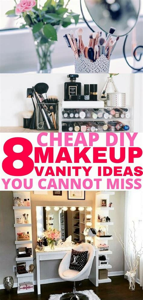 Diy Floor Makeup Vanity