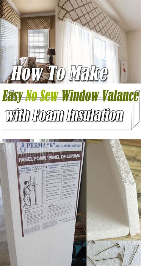 Diy Foam Board Valance