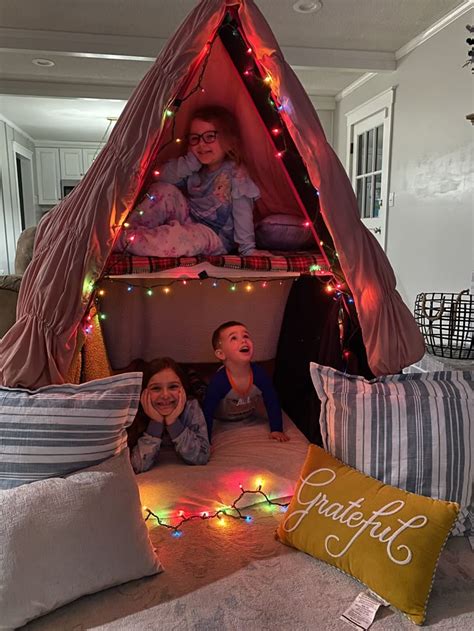 Diy Fort In Bedroom