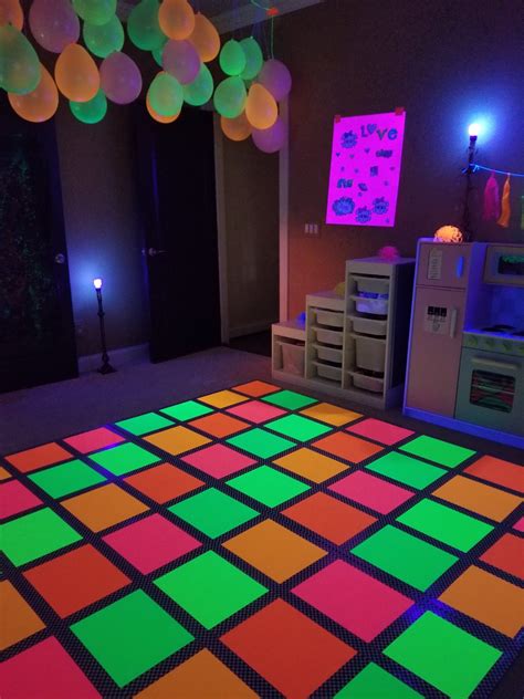 Diy Glow Dance Floor