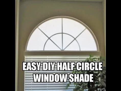 Diy Half Circle Window Covering