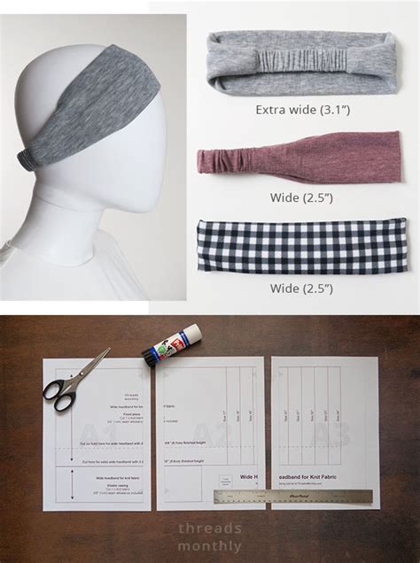 Diy Headband Sewing Pattern