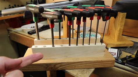 Diy Hex Key Organizer