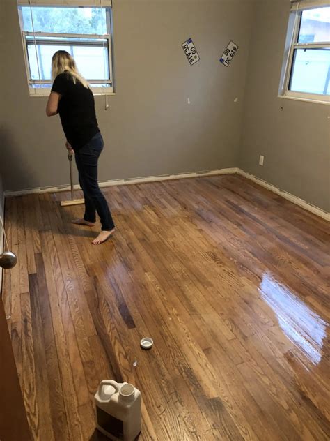 wasabed.com:diy how to refinish wood floor
