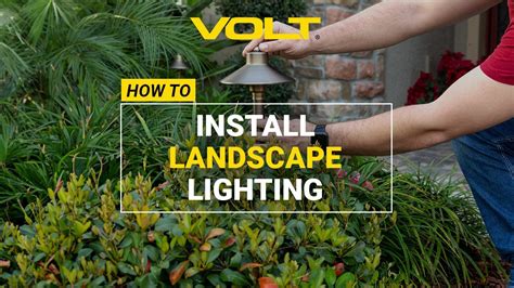 Diy Install Landscape Lighting