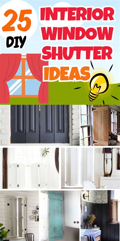 Diy Interior Window Shutter Ideas
