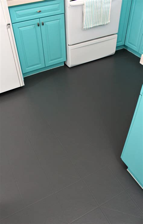 diy kitchen floor vinyl