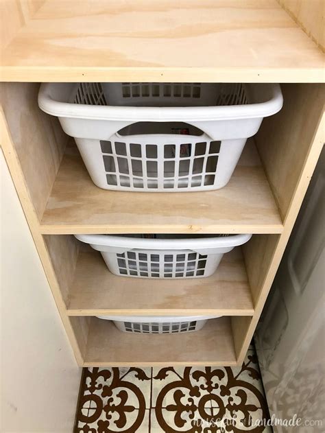 Diy Laundry Basket Storage