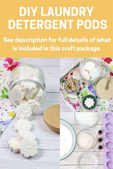 Diy Laundry Detergent Pods