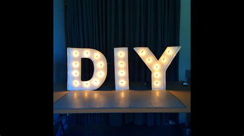 DIY Letter LED Light Alphabet LED Romantic Letter Night Lights White