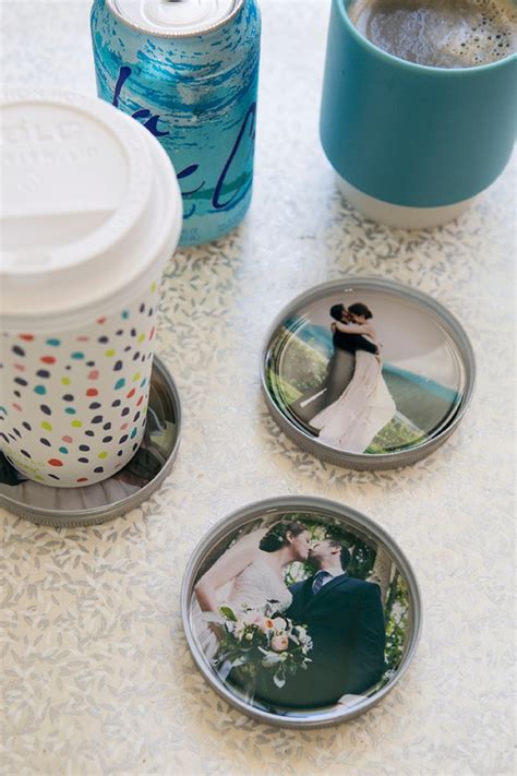 Diy Lid Coasters