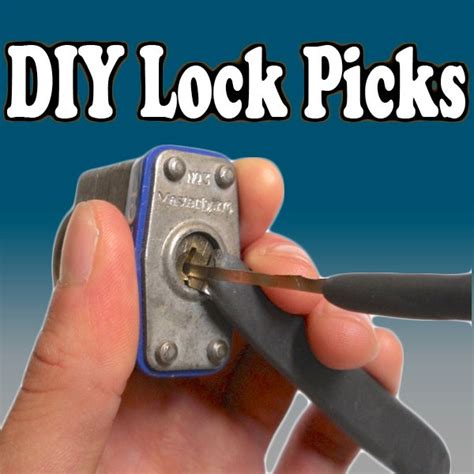 diy lock picking tools