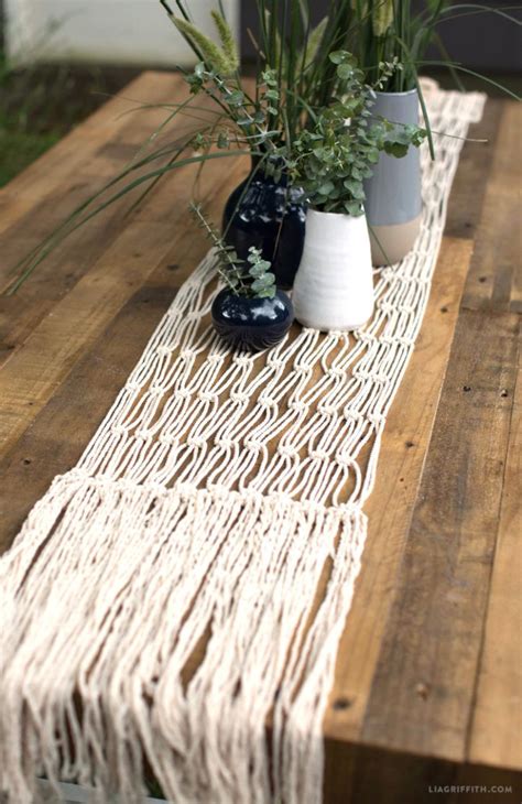 Diy Macrame Table Runner Tutorial