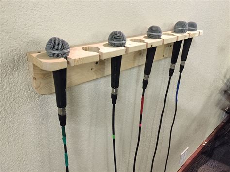 Diy Microphone Storage