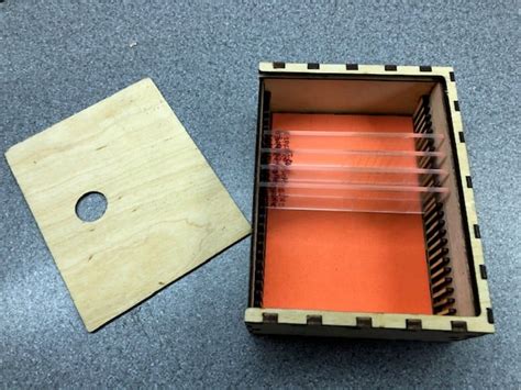 Diy Microscope Slide Box
