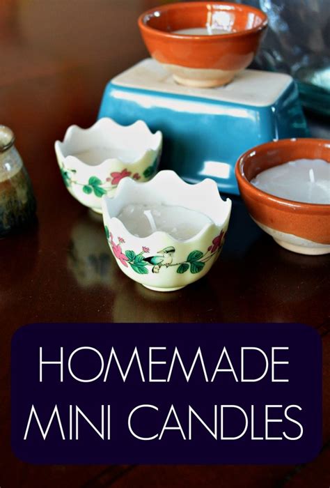 Diy Mini Candles