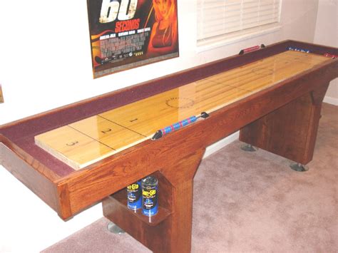 Diy Mini Shuffleboard