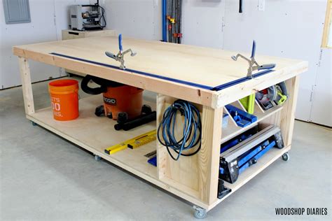 Diy Mobile Workbench Plans