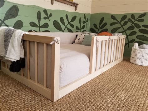 Diy Montessori Bed With Rails Ideas Easy Diy Ideas